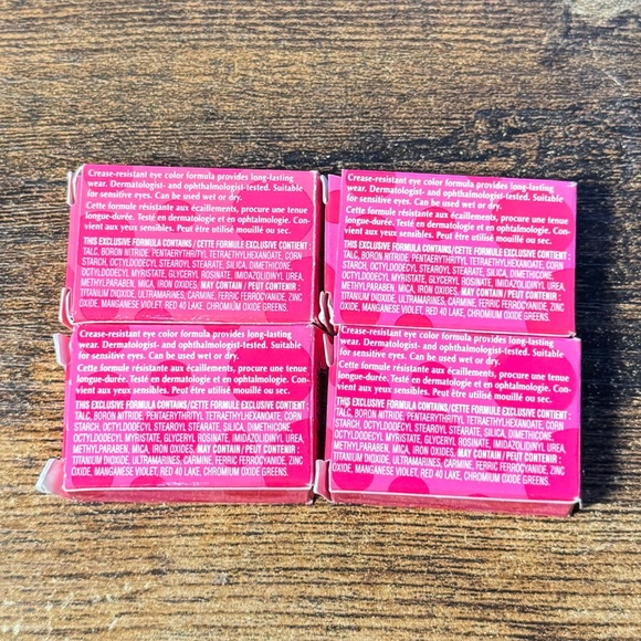 Lot Set 4 Mary Kay Signature Eye Color Gold Leaf, Lucky Penny, Goldenrod & Curra - Picture 2 of 4